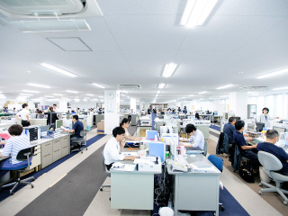 勤務中の様子